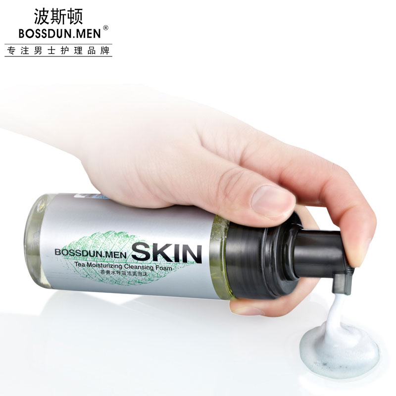 茶爽水呼吸潔面泡沫